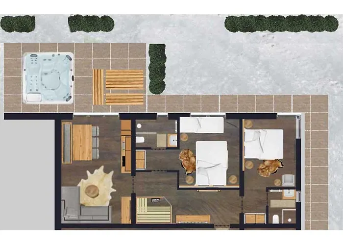 Appartement Falkenstein Hinterglemm *